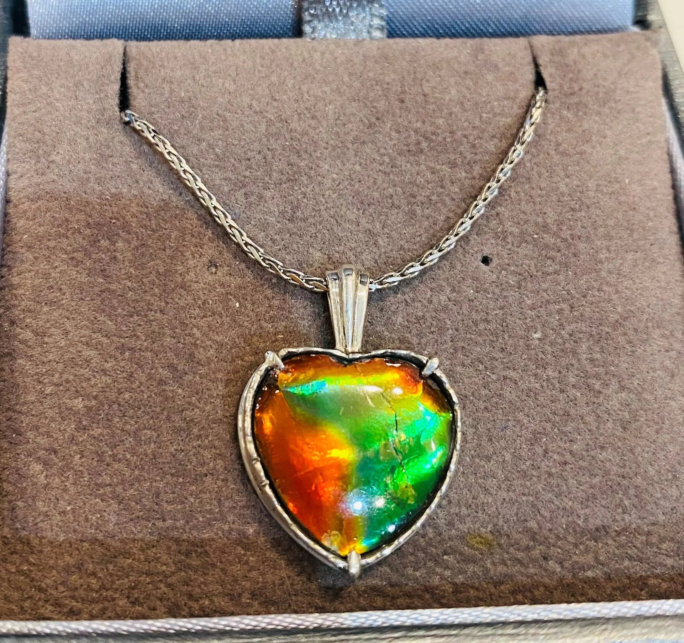 Ammolite pendant hot sale